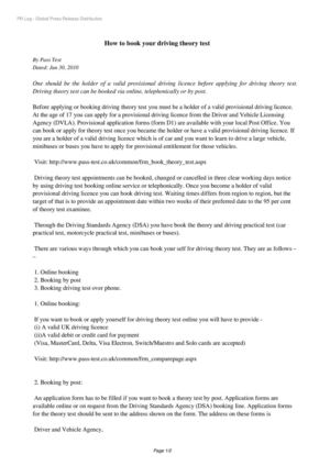 How to book your driving theory test