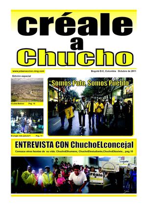 Periódico Créale a Chucho