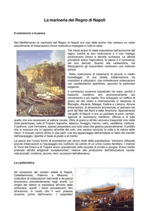 La marineria nel regno di Napoli