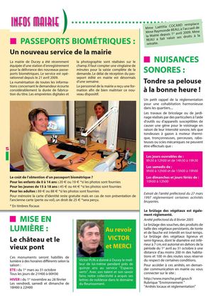 Vivre à Ducey, n°28 - Juillet 2009