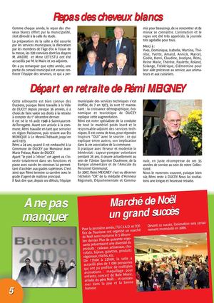 Vivre à Ducey, n°27 - Décembre 2008