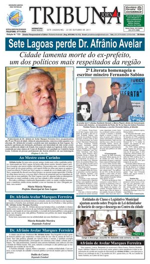 Jornal Tribuna de Sete Lagoas edição 723