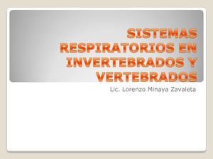 SISTEMAS RESPIRATORIOS 2