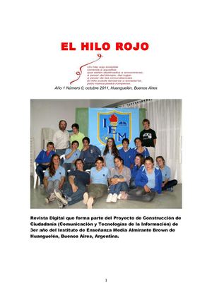EL HILO ROJO Nº 0