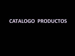 Catalogo Productos