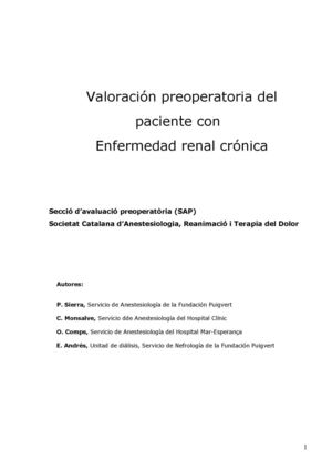 Valoració Patologia Renal (SAP)