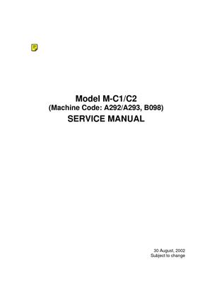 Ricoh AFICO 551/700/1055 