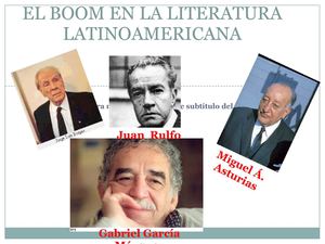 BOOM LATINOAMERICANO