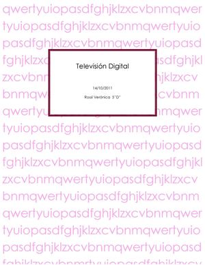 Televisión Digital