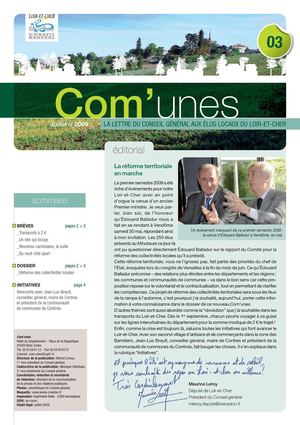 Com'unes n° 3 (juillet 2009)