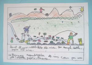 1st grade. Behaviour towards water use