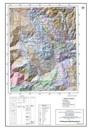 MAPA 12 MAPA GEOLÓGICO Sector II La Libertad Zona C