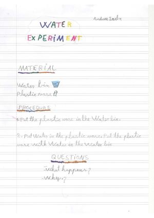 Experiments 2nd g