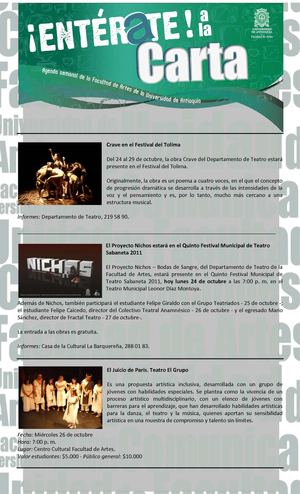 Entérate a la carta Nº 03