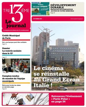 13e Le Journal - n°34 - Octobre 2011