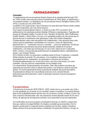 parnasianismo