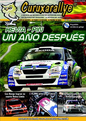 Nº 14. Noviembre 2011 - Curuxarallye®, La revista del automovilismo