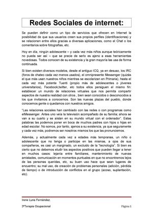 Redes Sociales