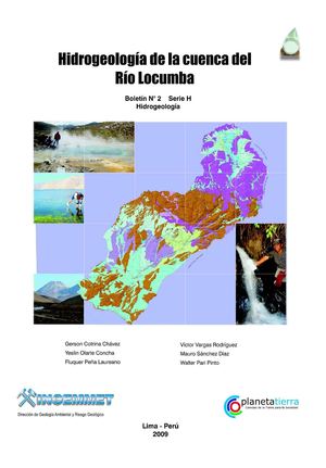 HIDROGEOLOGÍA DE LA CUENCA DEL RÍO LOCUMBA, 2009
