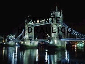 PUENTE HIDRAULICO