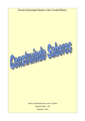 Construindo Saberes I