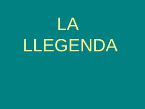 A CINQUÈ TREBALLEM LA LLEGENDA