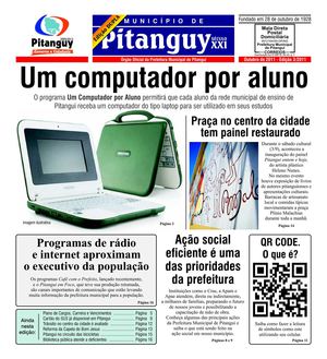 Jornal Município de Pitanguy - Outubro de 2011 - Edição dupla
