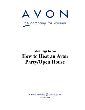 E__pdfs_How to Host an Avon Party-Open House Handout_v3