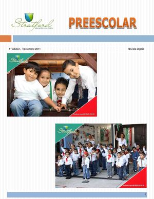 Revista Digital Stratford Noviembre Preescolar