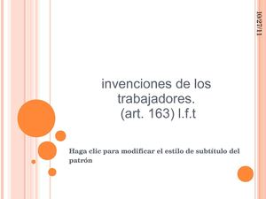 invenciones de los trabajadores