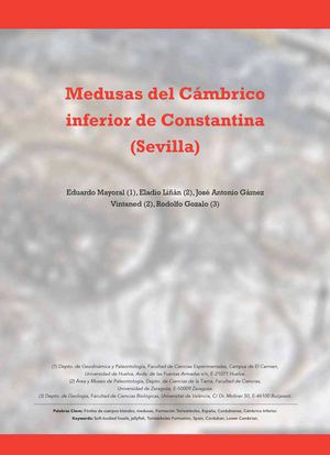 Medusas del Cámbrico inferior de Constantina (Sevilla)