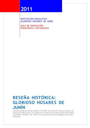 Reseña histórica del Glorioso Húsares de Junín