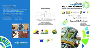 1ra Rueda de Negocios en Zona Franca (cómo párticipar)