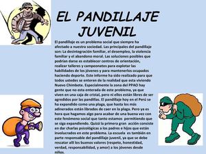 El Pandillaje juvenil