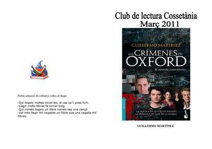 LOS CRÍMEMES DE OXFORD