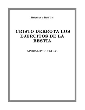 Cristo derrota los Ejercitos de la Bestia