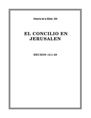 El concilio en Jerusalen