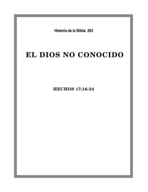 El Dios no conocido