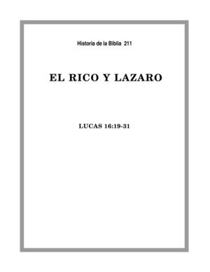 El rico y Lazaro