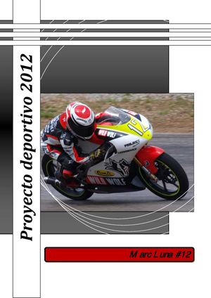 Dossier Deportivo Marc Luna - 2012