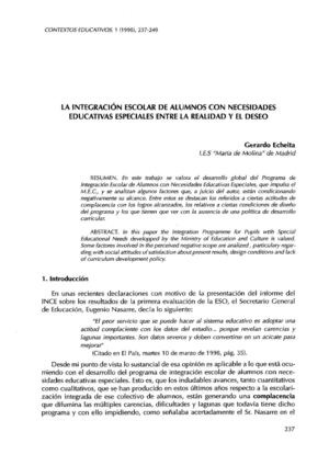 Integración en ACNEES