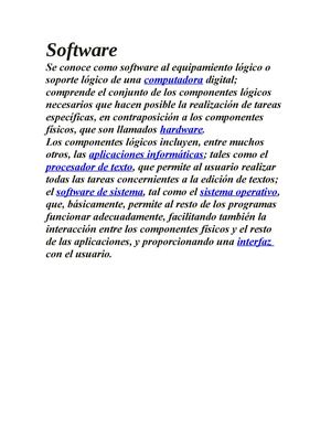 software 