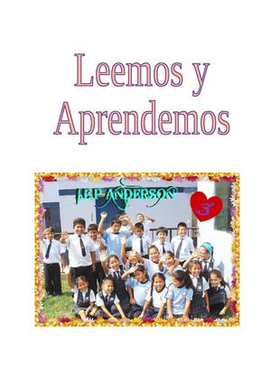 LEEMOS Y APRENDEMOS
