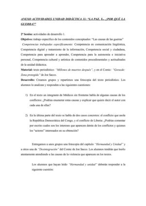 Unidades didácticas