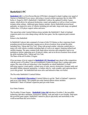 Battlefield 3 PC