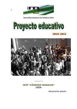 PROYECTO EDUCATIVO