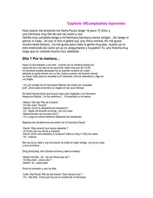 Novela :Un sueño una ilusion y mil lagrimas de amor (cap1 )