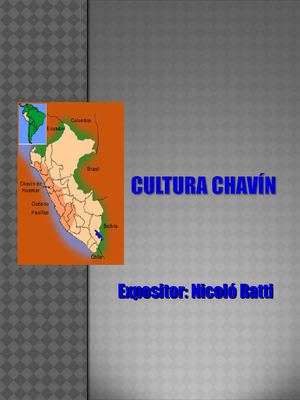 revista digital cultura chavín