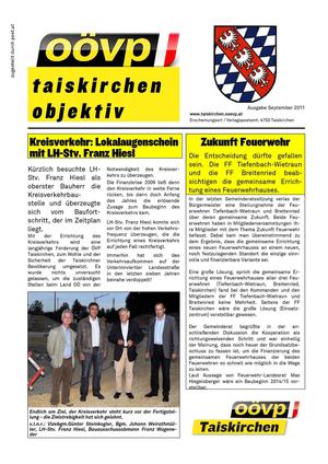 Taiskirchen Objektiv Sept. 2011