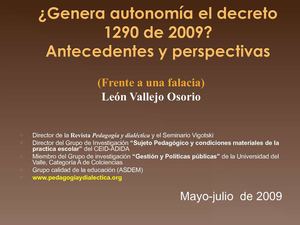decreto 1290 y sus implicaciones